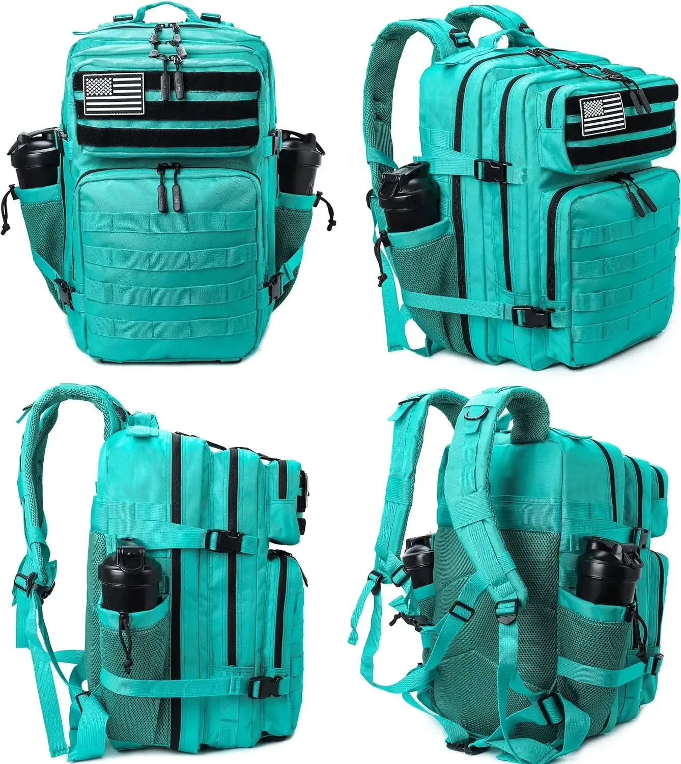 45L 3P Military Molle "Teal" Tactical Backpack