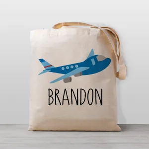 Airplane  Personalized Tote Bag