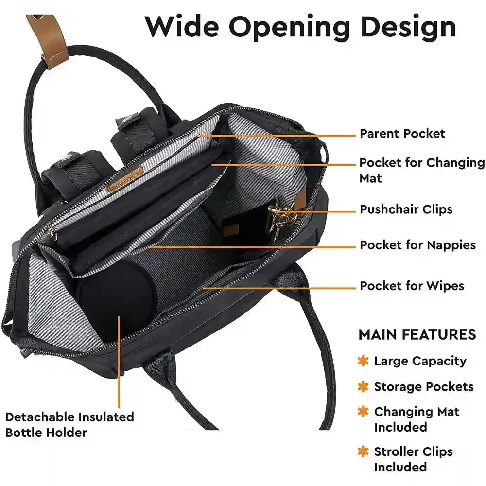 Bababing Mani Backpack Black