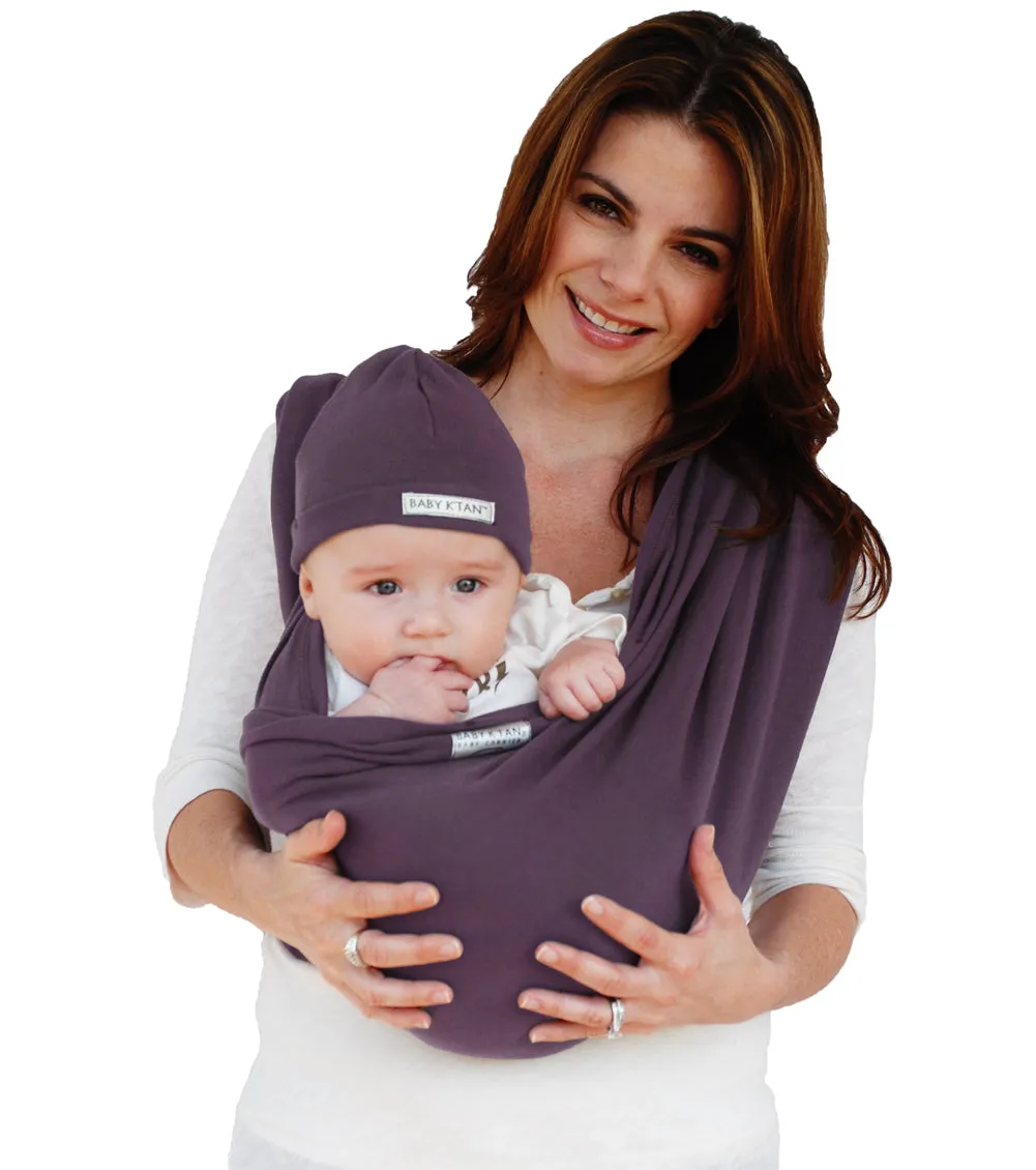 Baby K'tan Baby Carrier in Eggplant - Extra Large