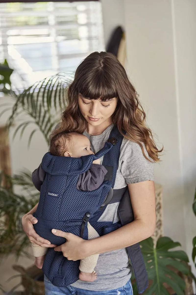 BabyBjorn Baby Carrier Free 3D Mesh, Navy Blue