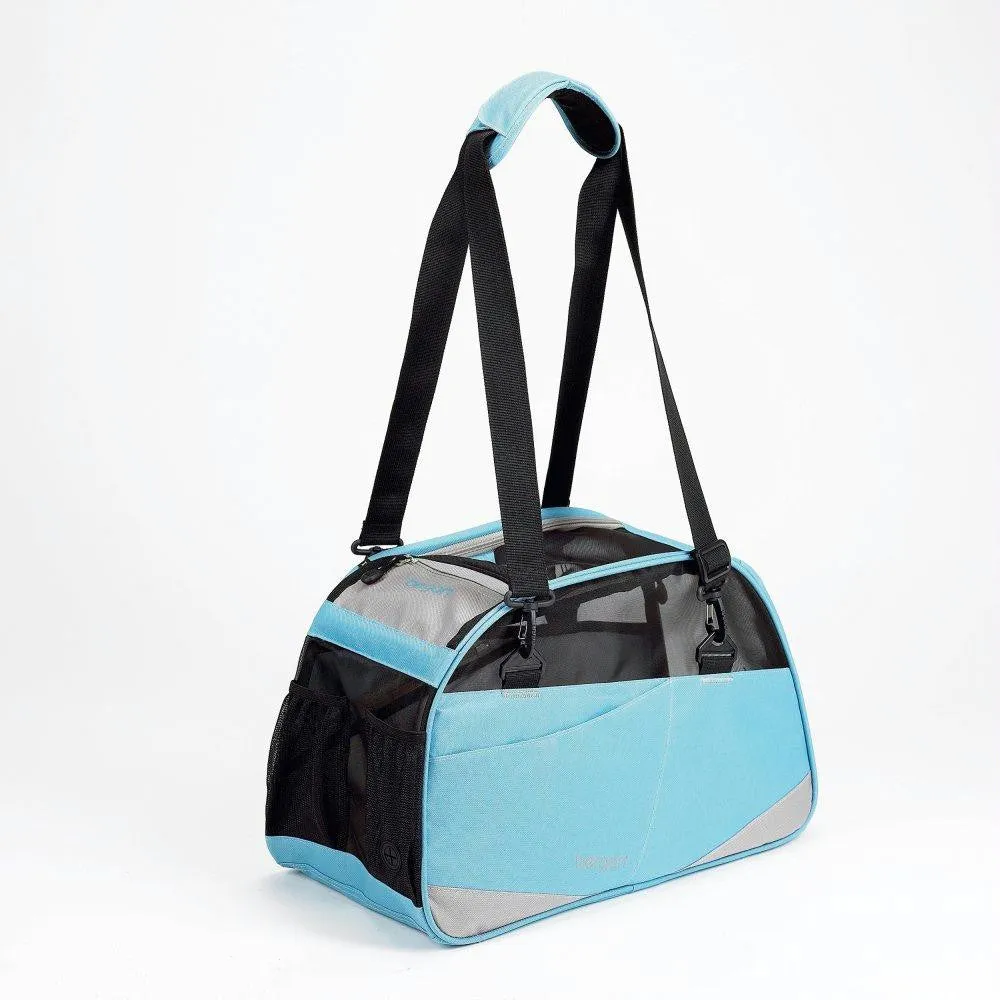 Bergan Voyager Pet Carrier Medium - Large Air Blue 13" X 19" X 10"