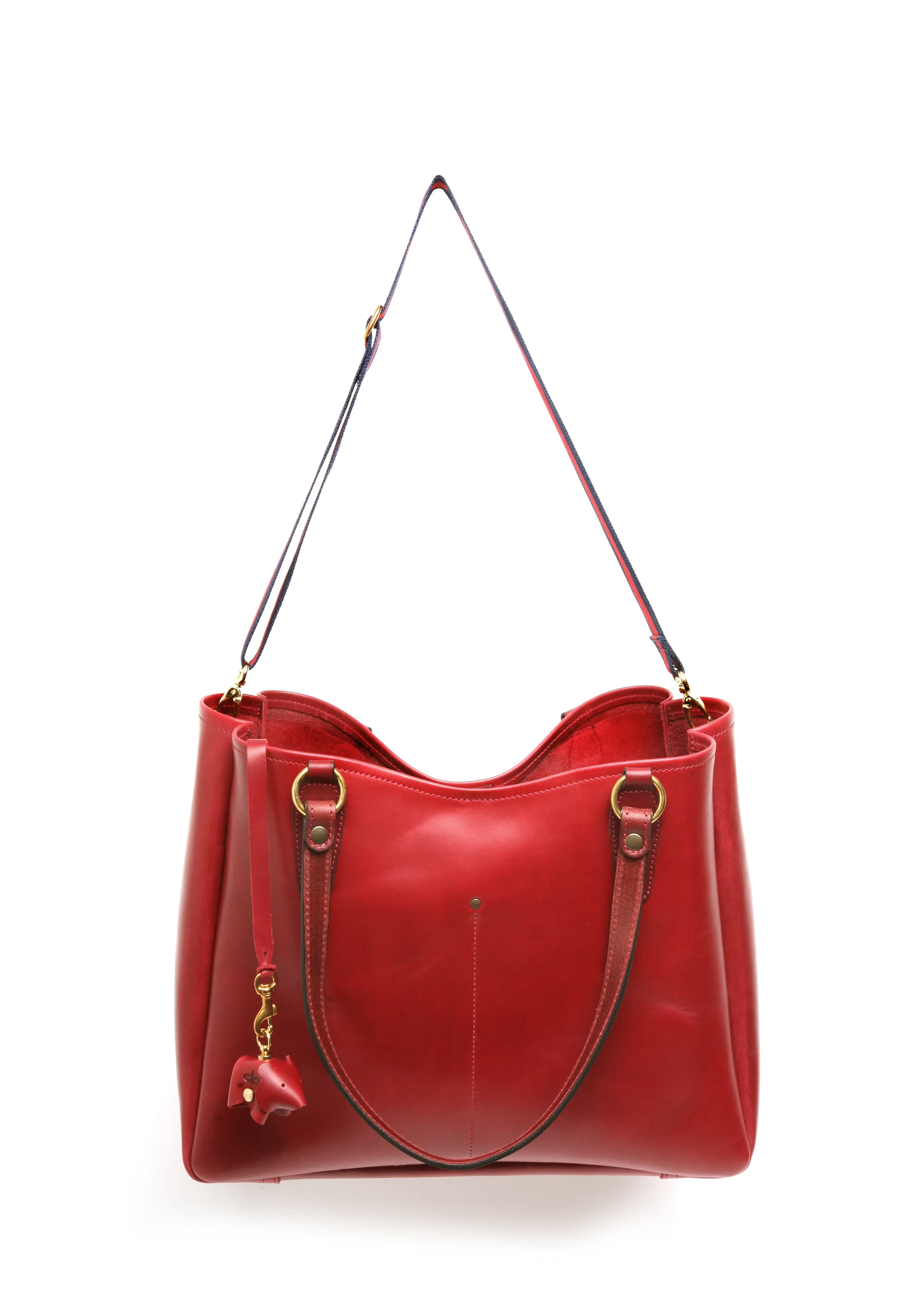 Besso tote watermelon red