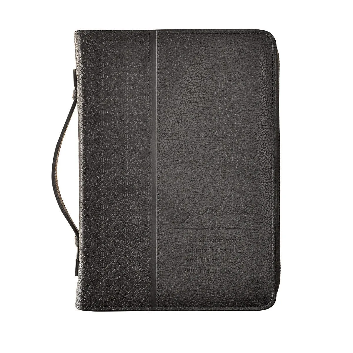 Bible Case: Faux Leather, Guidance, L