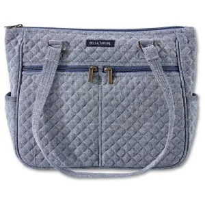 Blue Chambray Everyday Tote