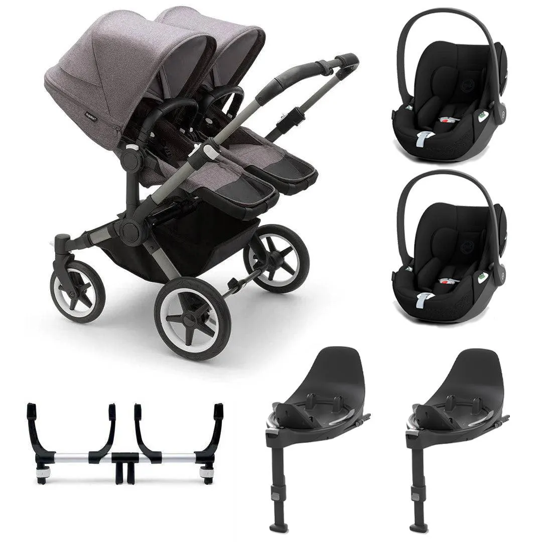 Bugaboo Donkey 5 Twin Complete   Cloud T Travel System