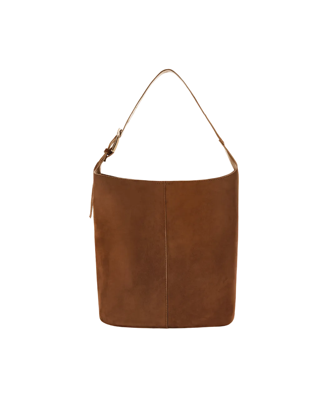 CALI SHOULDER BAG - TAN SUEDE