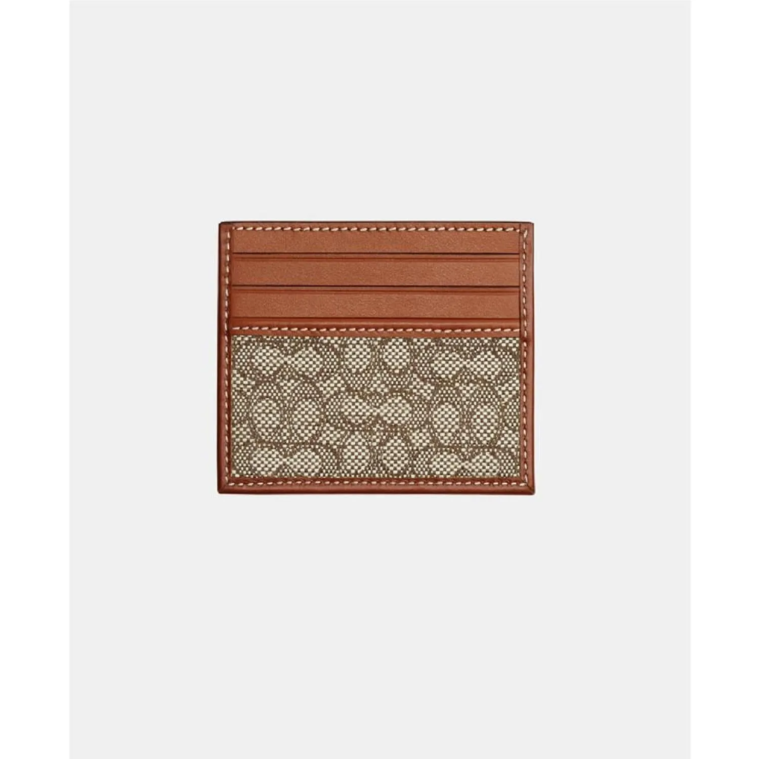 Card Case in Micro Signature Jacquard