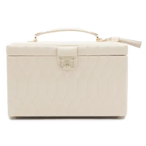 Caroline Large Jewelry Case Ivory