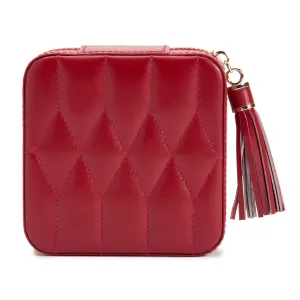 Caroline Zip Travel Case Red