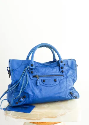 city bag blue RRP £2000