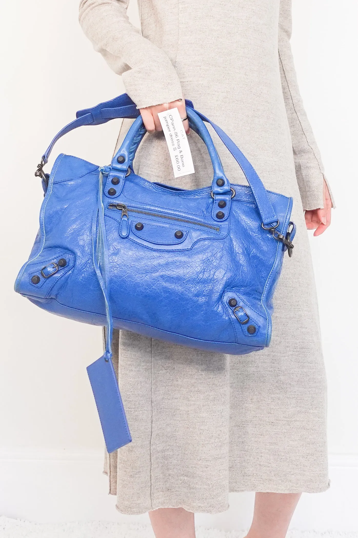 city bag blue RRP £2000