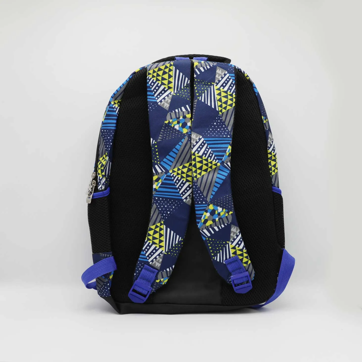 College Bag with a Stylish Blue Color and Abstract Design