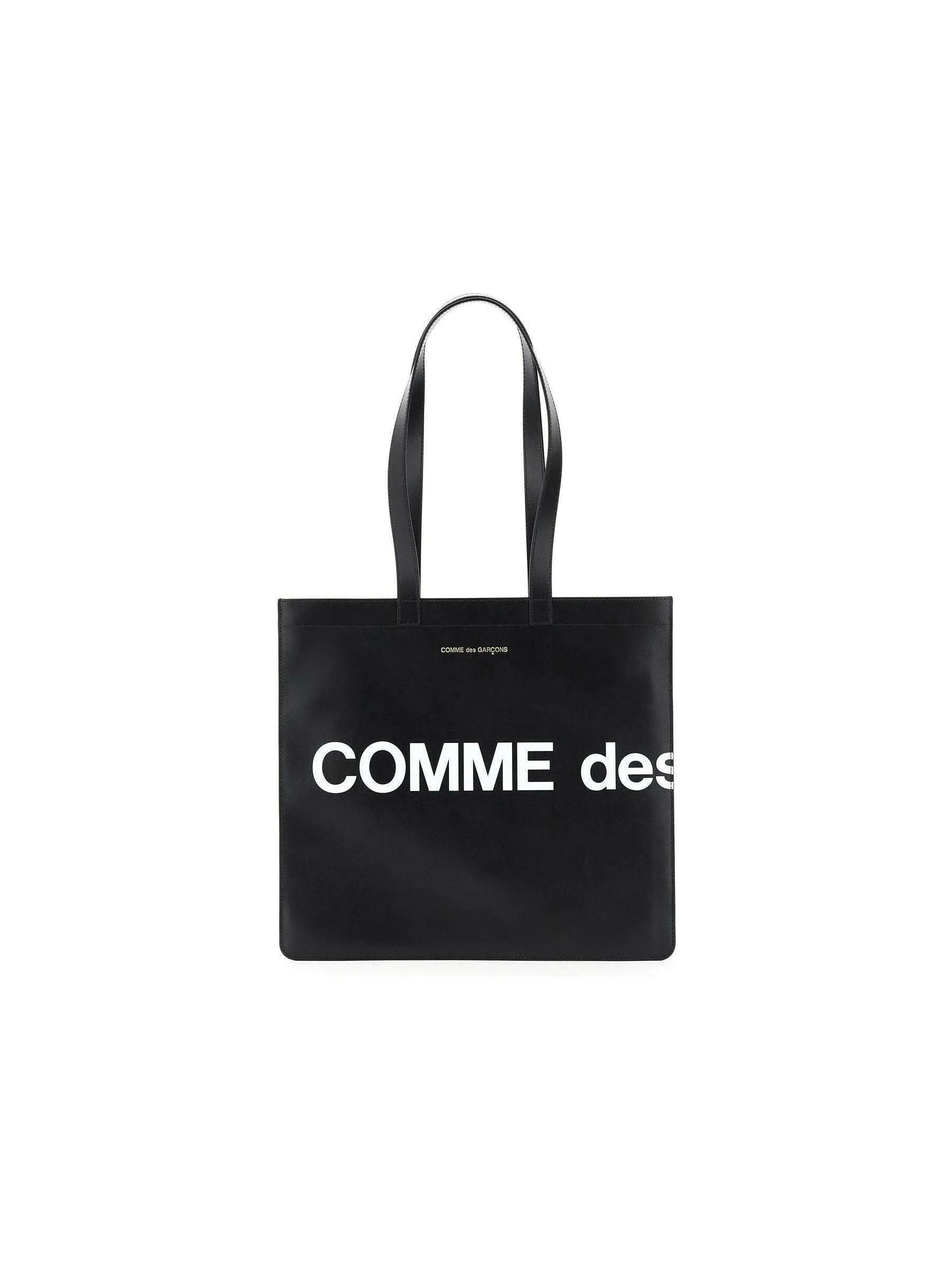 Comme des Garçons Printed Leather Tote Bag