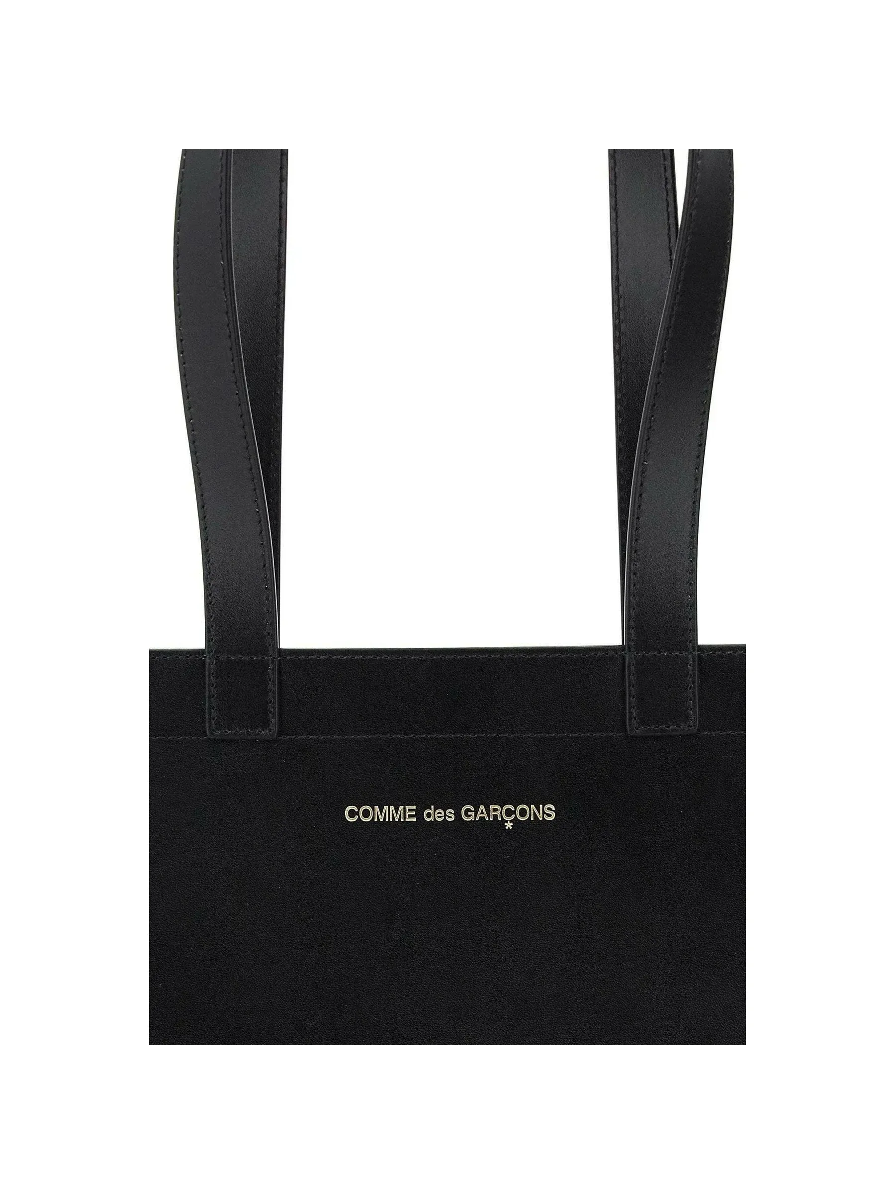 Comme des Garçons Printed Leather Tote Bag