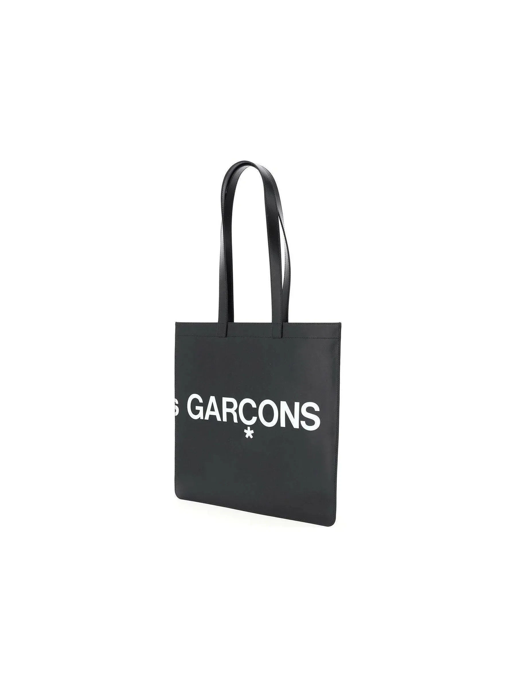 Comme des Garçons Printed Leather Tote Bag