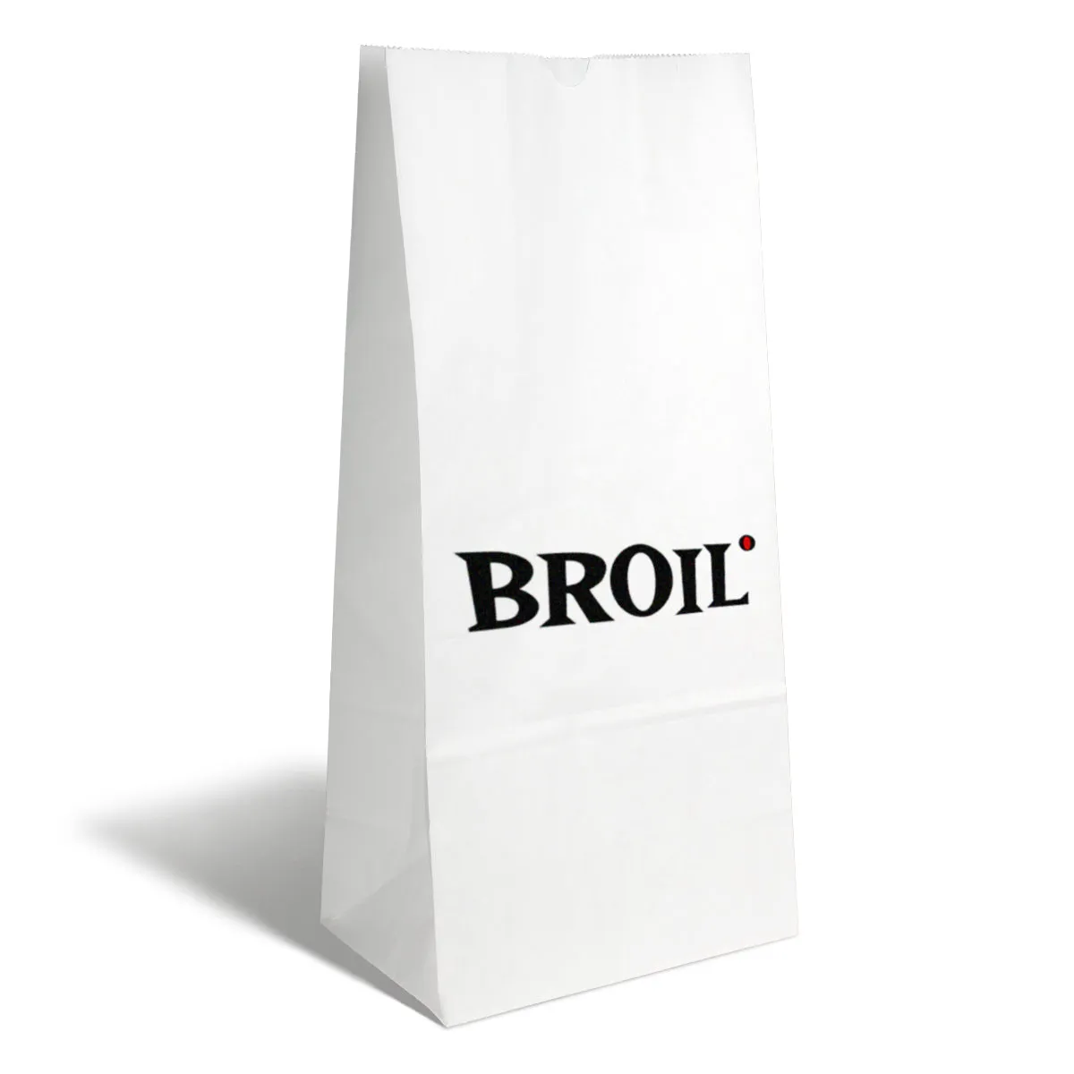 Custom 16 lb. White Kraft Paper Bag