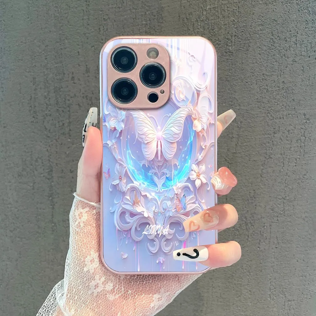 Customizable Tempered Glass Phone Cases