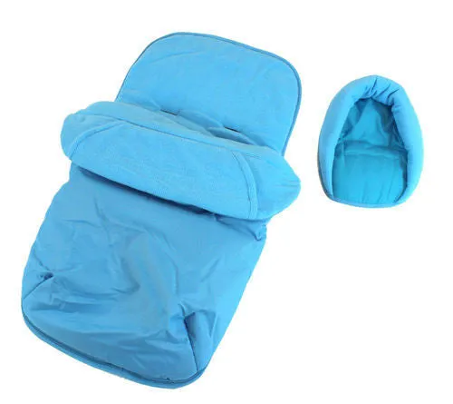 Deluxe 2in1 Ocean Blue Footmuff & Headhugger To Fit My Child Nimbus Stroller