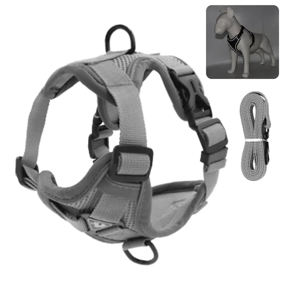 Escape-Proof Cat Harness: Breathable Reflective Leash