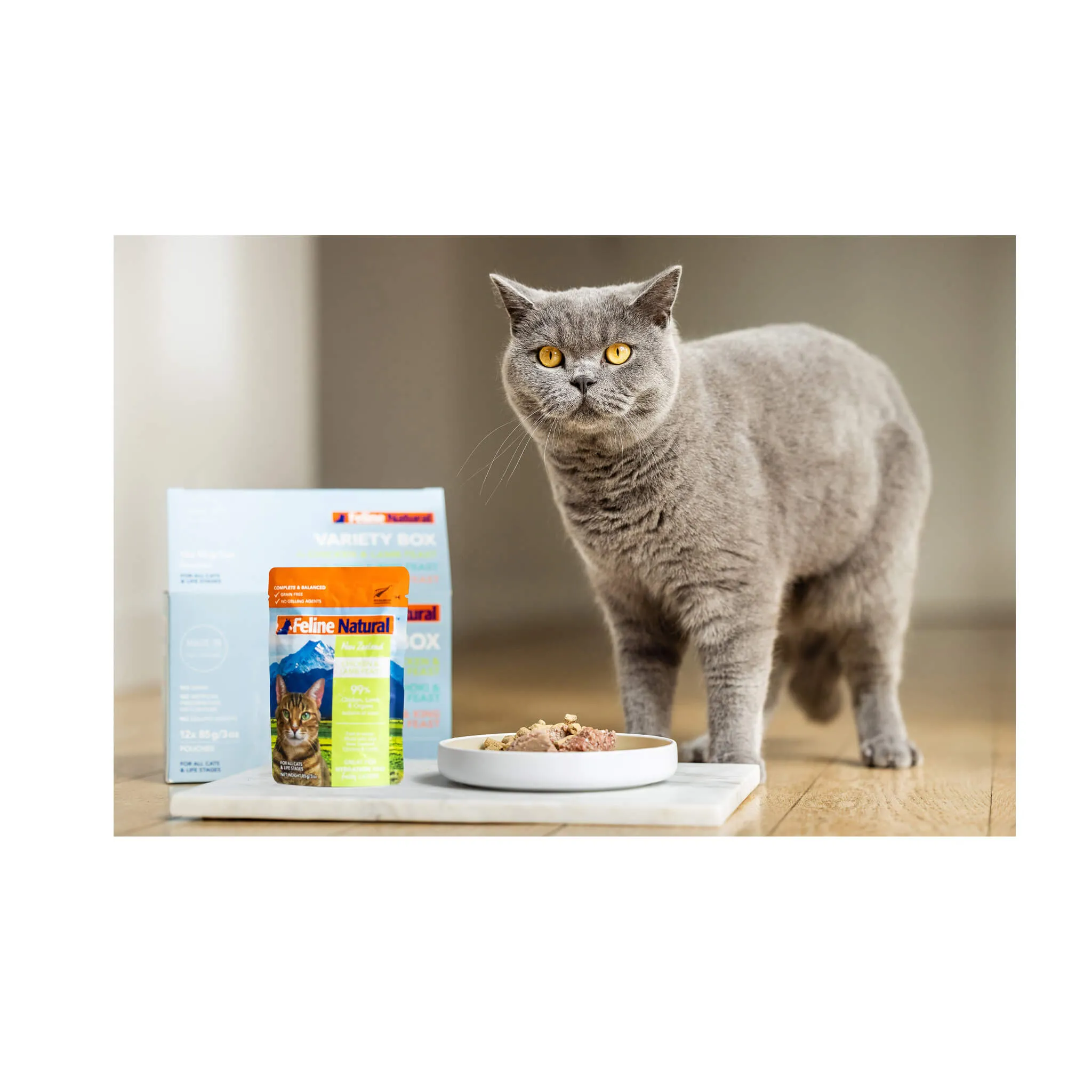 Feline Natural Grain-Free Cat Pouches