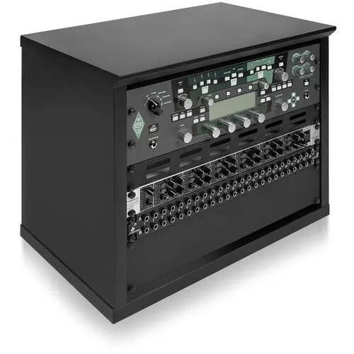 Gator Frameworks GFW-ELITERK-8U-BLK Elite Furniture Series 8U Desktop Studio Rack In Standard (Black Finish)