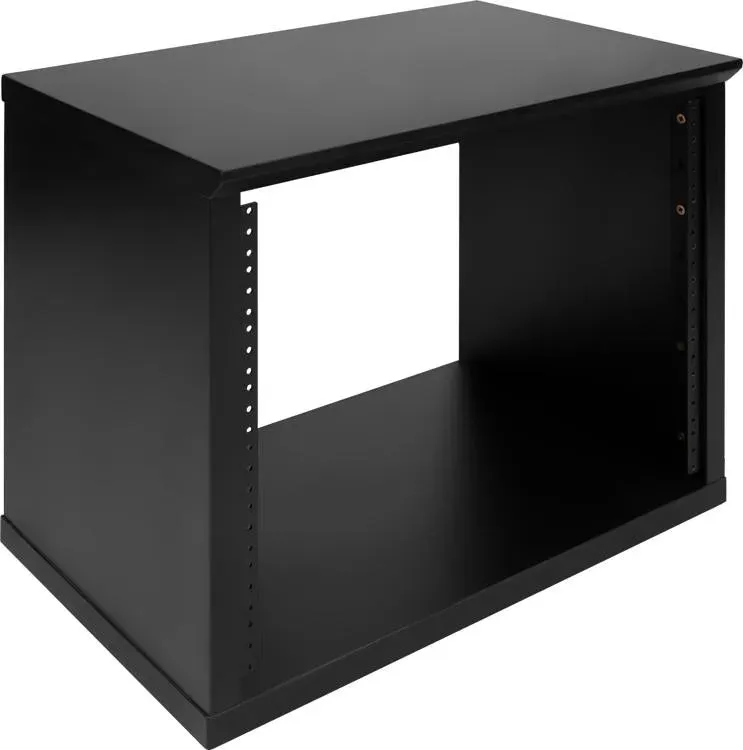 Gator Frameworks GFW-ELITERK-8U-BLK Elite Furniture Series 8U Desktop Studio Rack In Standard (Black Finish)