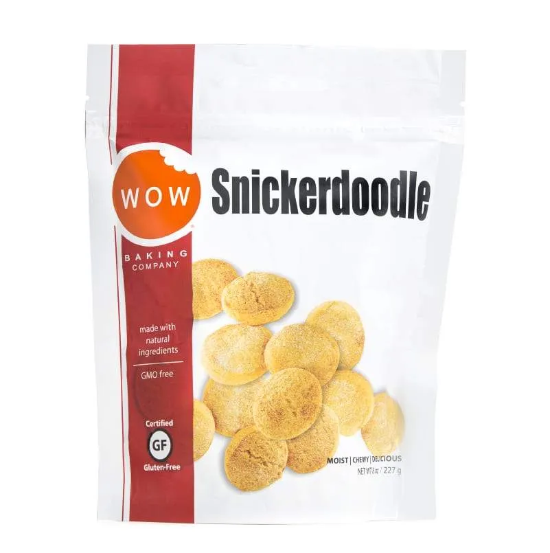 Gluten-Free Snickerdoodle Cookies Shelf Stable Pouch (6 Pack)