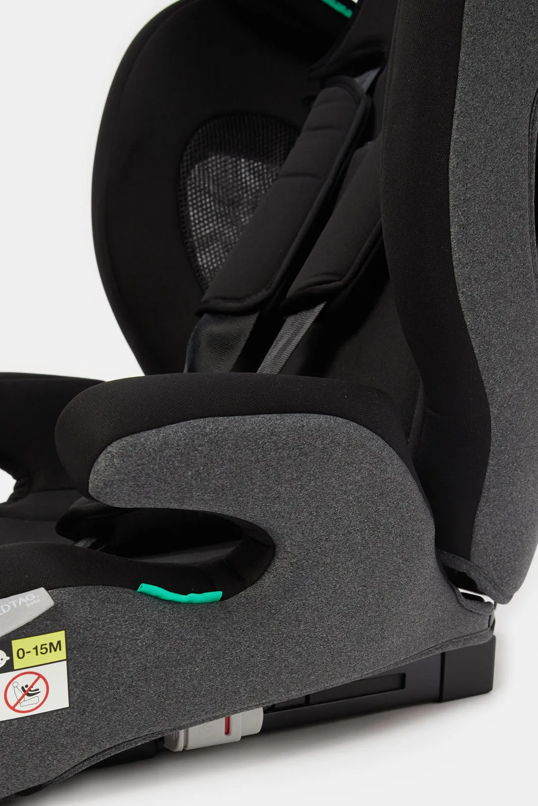 Grey And Black Isofix 360 Rotation Car Seat