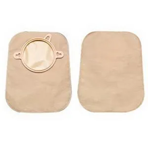 Hollister New Image Two-Piece Closed Mini Pouch, 1-3/4" Flange, 7" L, Beige