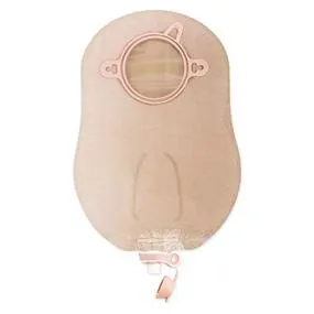 Hollister New Image Two-Piece Urostomy Pouch, 1-3/4" Flange, 9" L, Beige