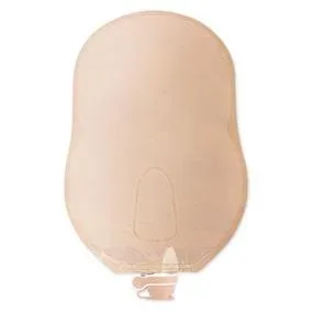 Hollister New Image Two-Piece Urostomy Pouch, 1-3/4" Flange, 9" L, Beige