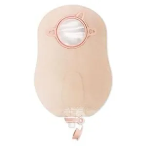 Hollister New Image Two-Piece Urostomy Pouch, 1-3/4" Flange, 9" L, Ultra Clear