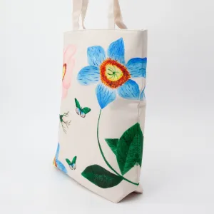 Ivory Garden Double Zip Tote Bag