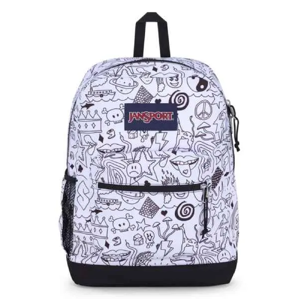 JanSport Cross Town Plus Broken Broadcast Backpack [WS]