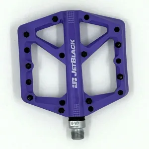 JetBlack Thermolite MTB Pedals - Purple