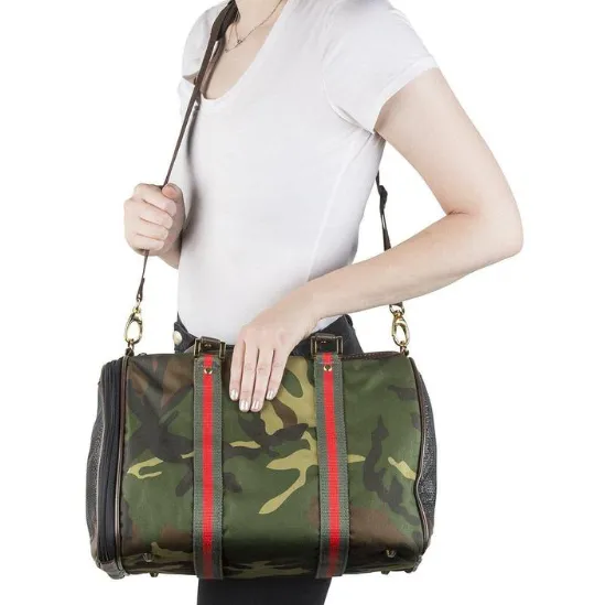 jl camo duffel with stripe - 2 sizes