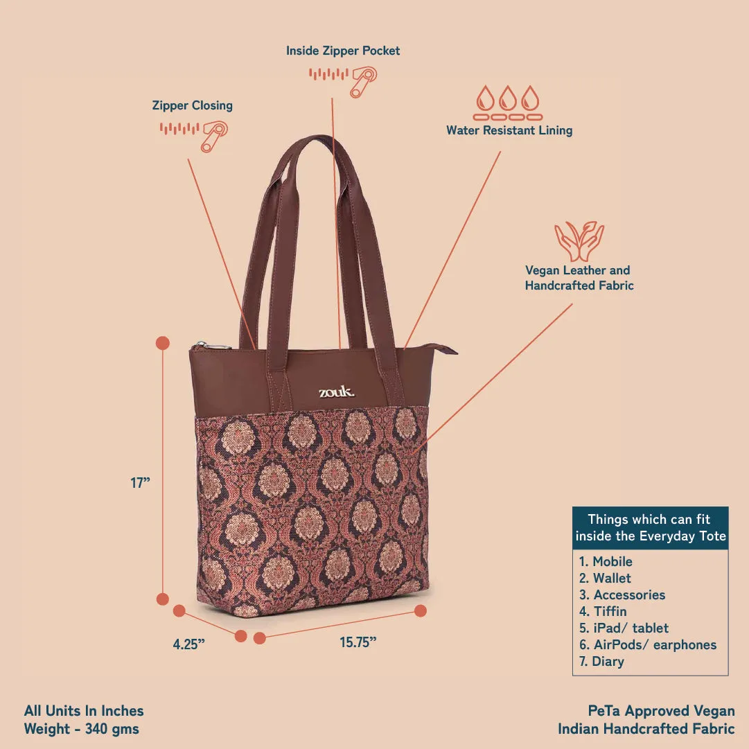 Jodhpur Damask Everyday Tote Bag