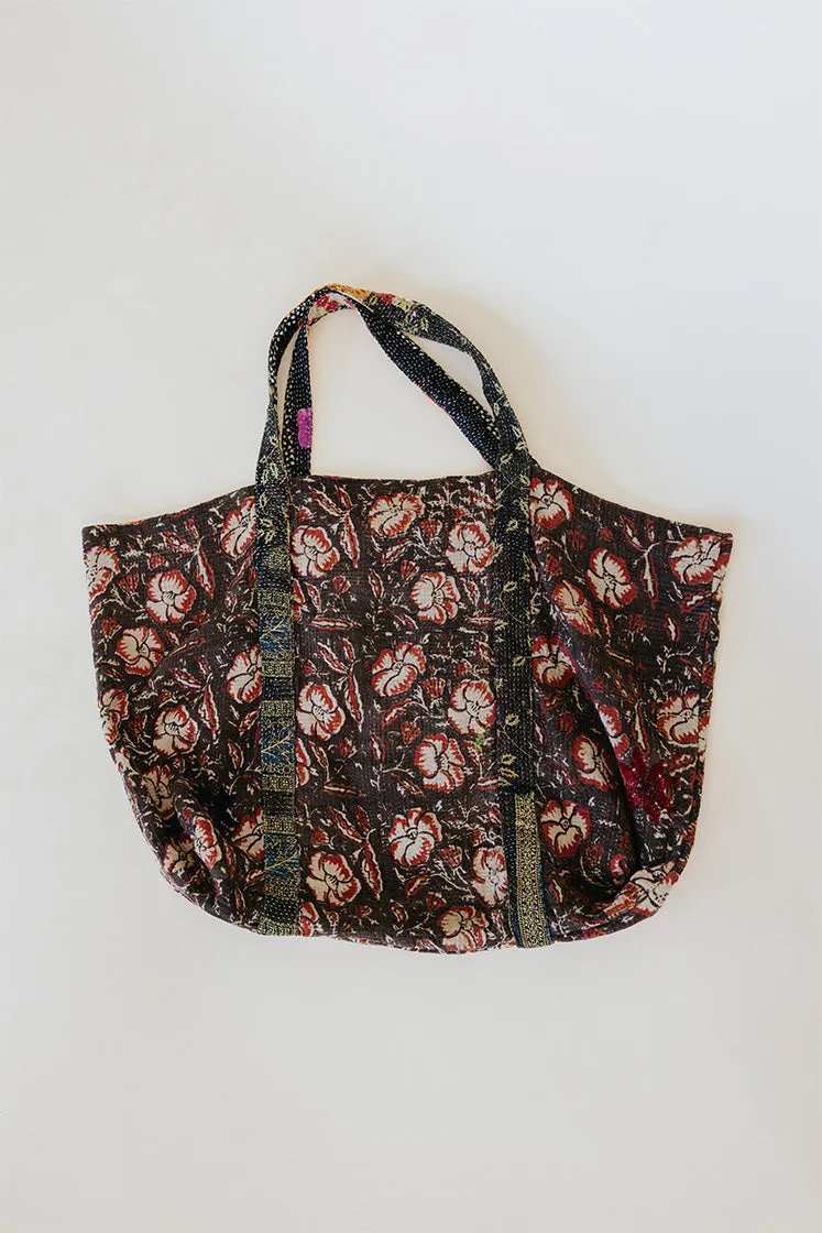 Kantha Large Tote - #9