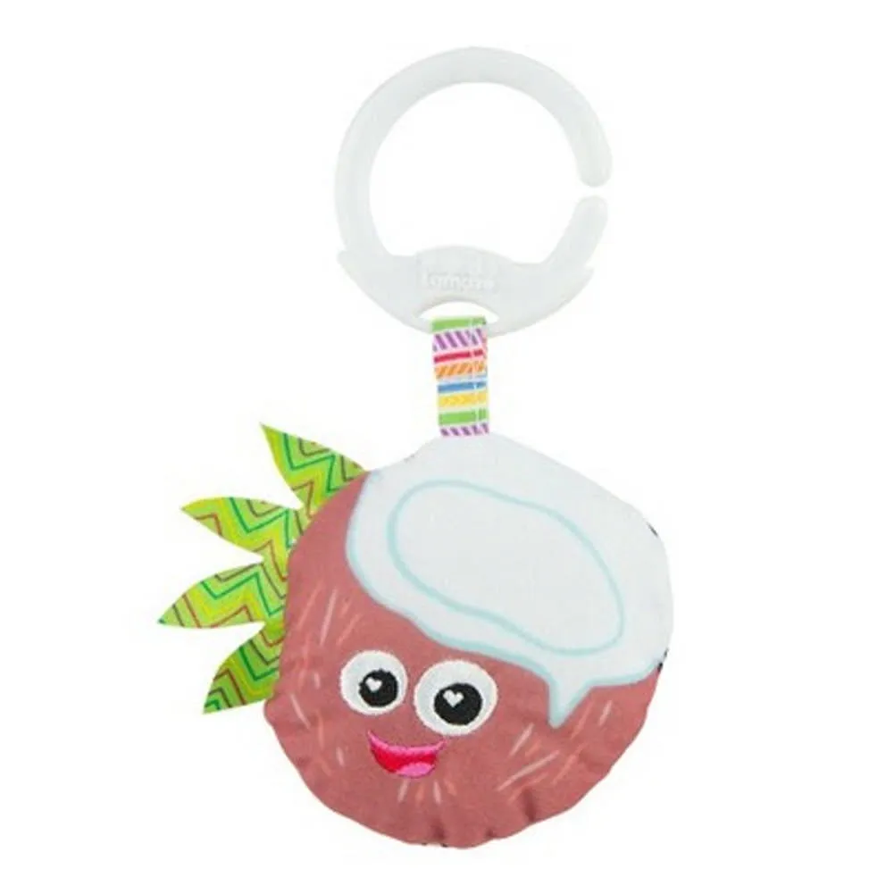 Lamaze Littles Fruity Friends Clip & Go Toy - Coconut