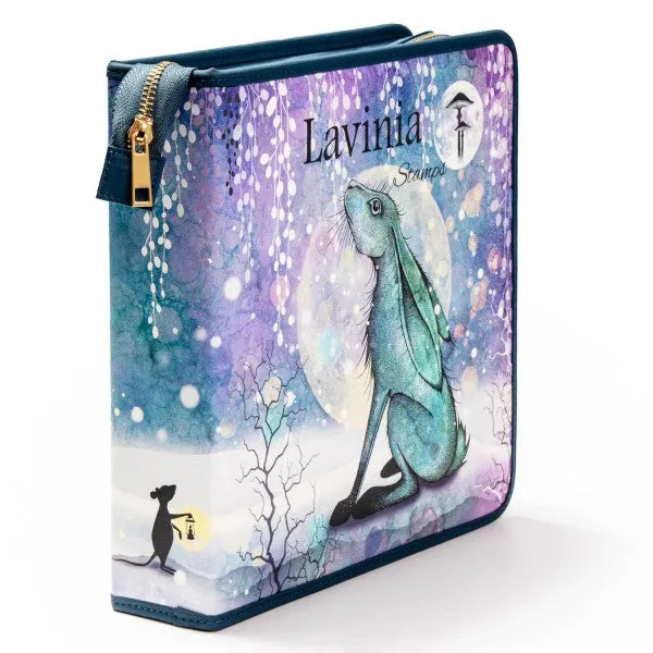 Lavinia Stamp Storage Binder - Lupin