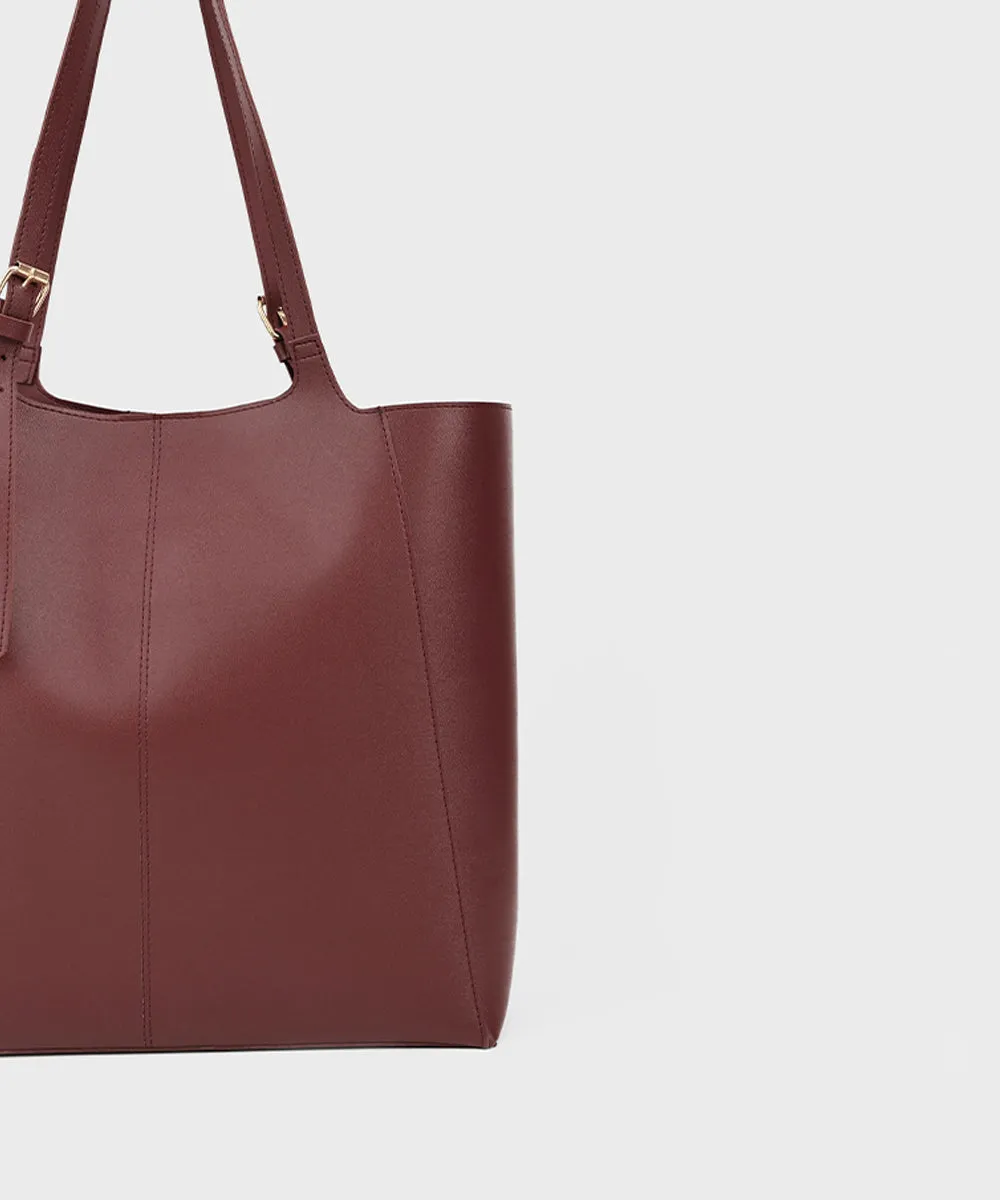 Maroon Tote Bag