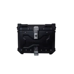 Motocrux Top Box 45L with backrest Black