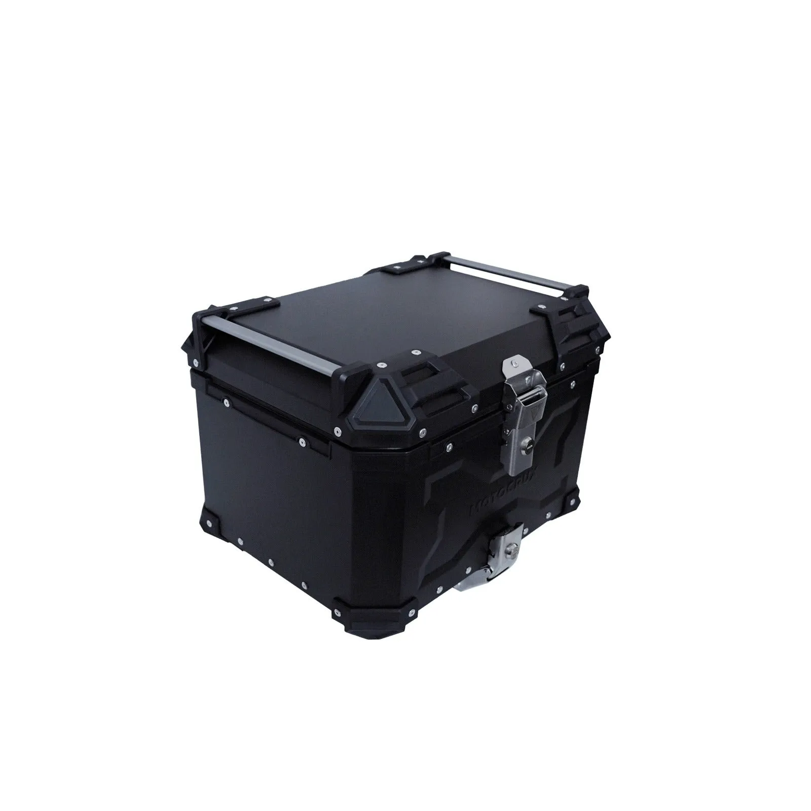 Motocrux Top Box 45L with backrest Black