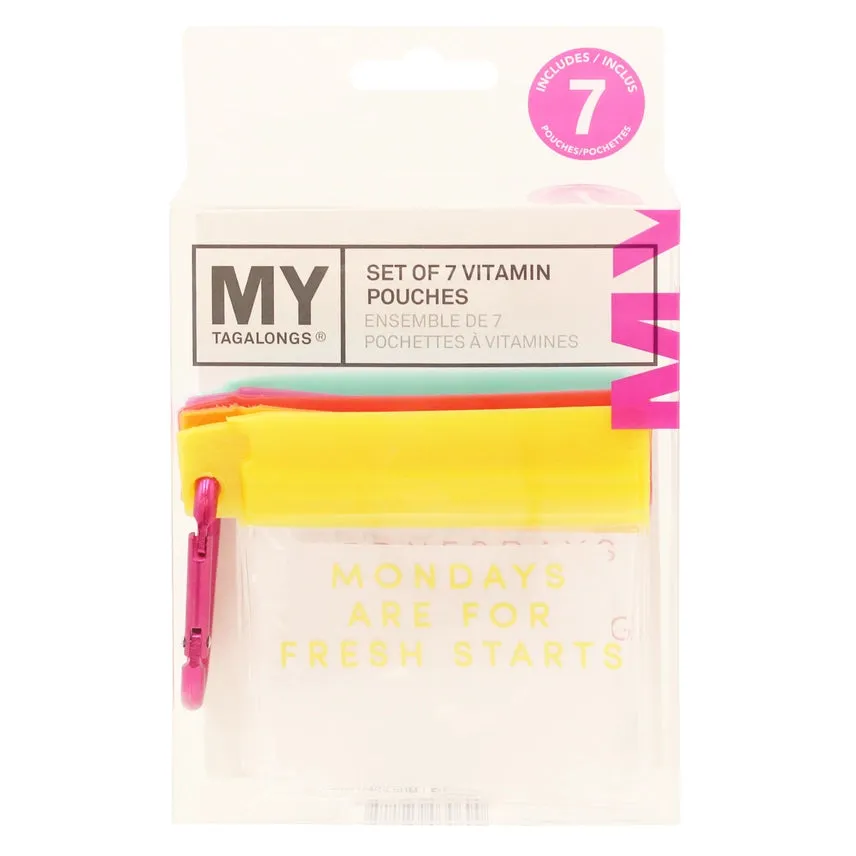 MYTAGALONGS- Vitamin Pill Organizing Pouches