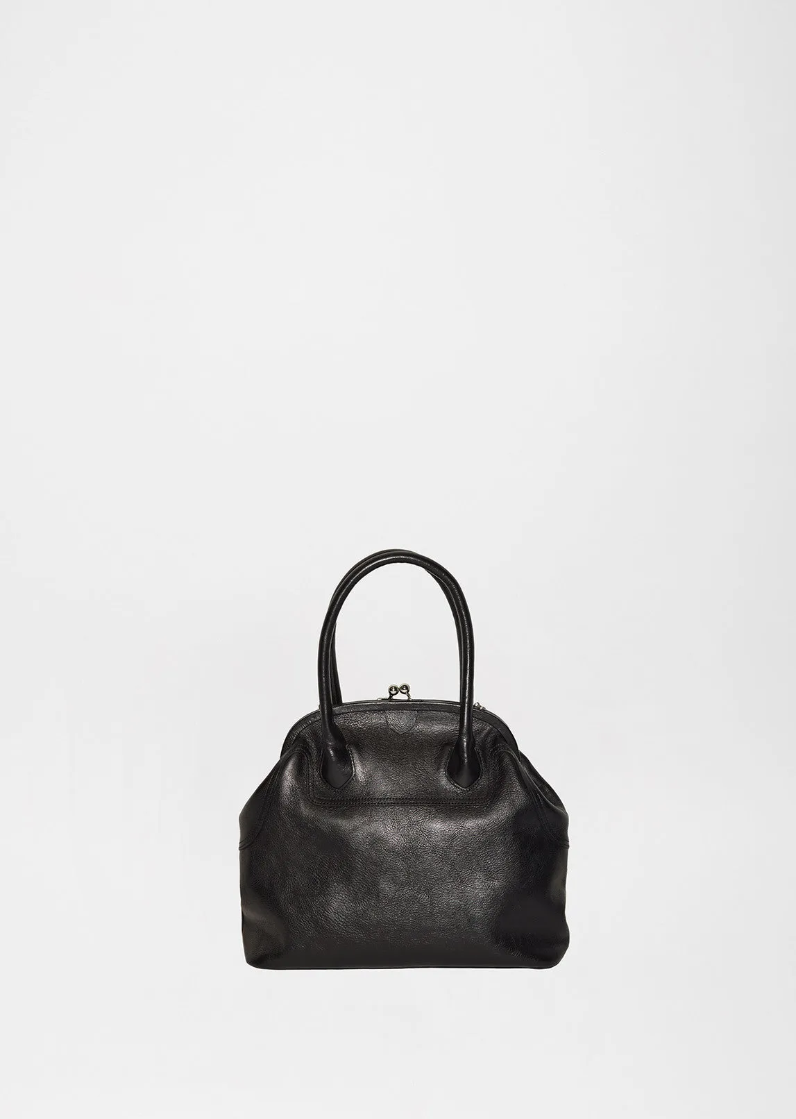 Paneled Clasp Bag