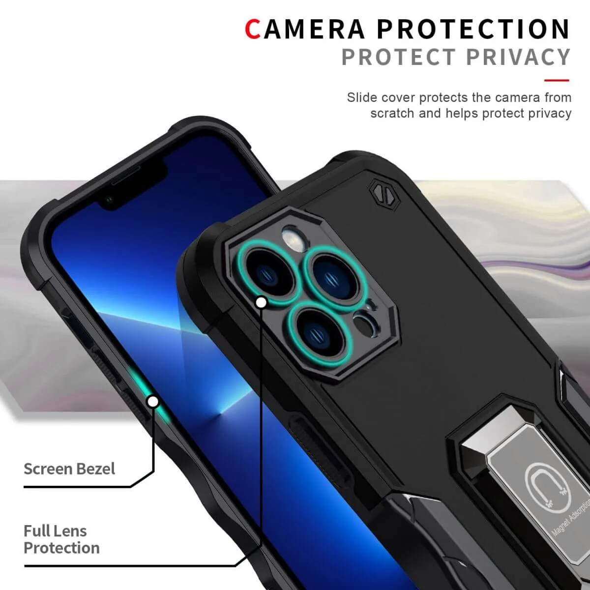 Pop Stand Series iPhone XR Magnetic Case with Stand