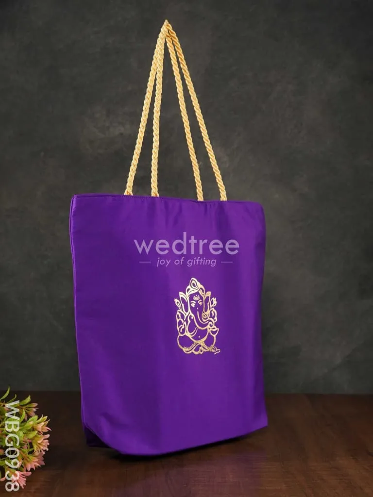 Printed Hand Bag - Lakshmi Ganesha - WBG0938