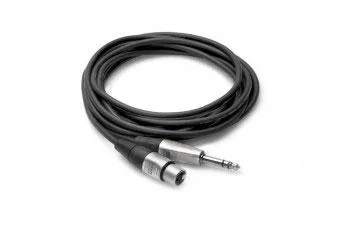 Pro Mic Cable, XLR 3 Pin Female to 1/4" TRS, 20 foot