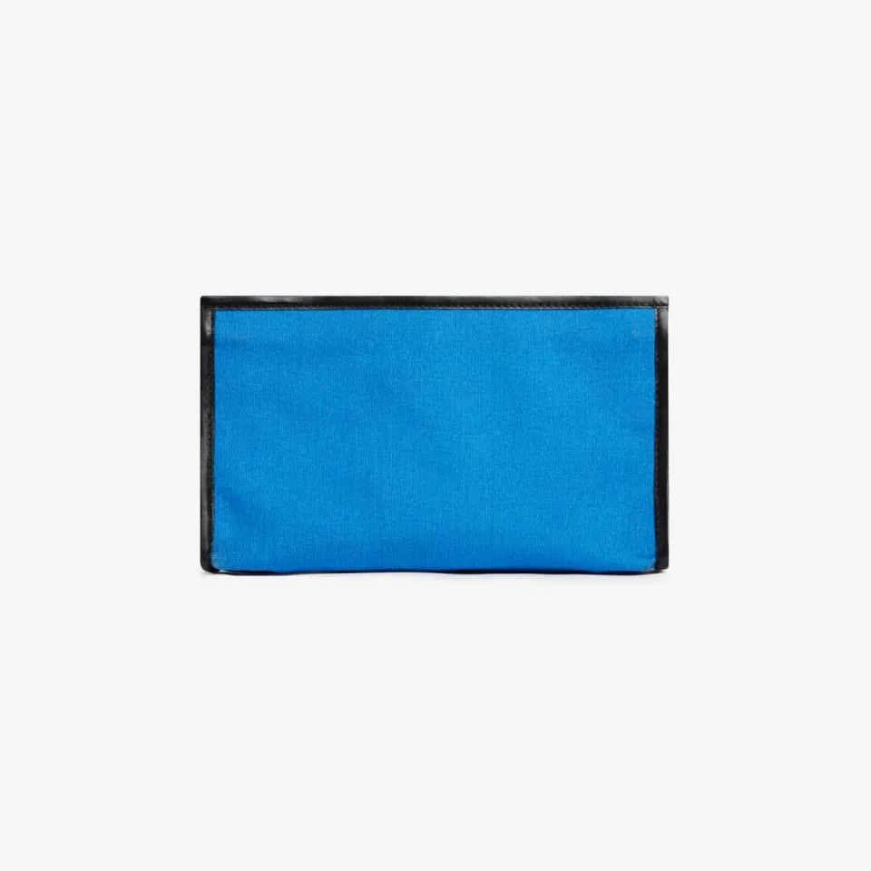 REQUINS BLUE DOUBLE POUCH